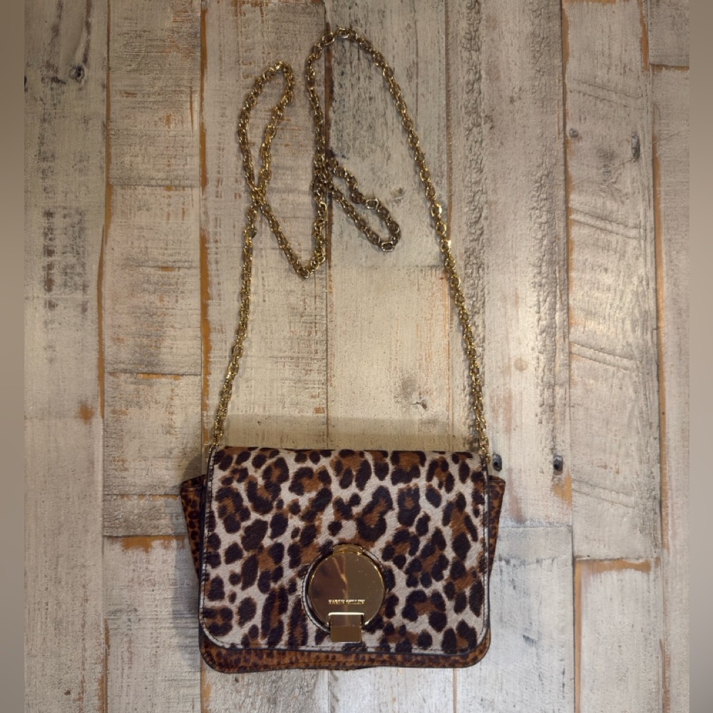 Karen Millen Animal Print Crossbody Bag